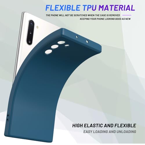 Image of for Samsung Galaxy Note 10 Case Dark Blue, Scratch Resistant with Soft Touch, Slim Thin Phone Cover for Samsung Galaxy Note 10