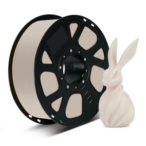 Image of Kingroon PLA Filament 1.75mm, 1kg Spool (2.2lbs), + /- 0.02mm Tolerance, Smooth 3D Printing Filament, Fits for Most FDM 3D Printers, Skin