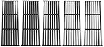 GrillSpot – Broil-Mate Porcelain Glossy Cast Iron Cooking Grate Set | Replacement for Select Gas Grill Models | Exact Fit | 17.375” x 25.5” | Outdoor Barbecue Grill Parts | 4-Piece
