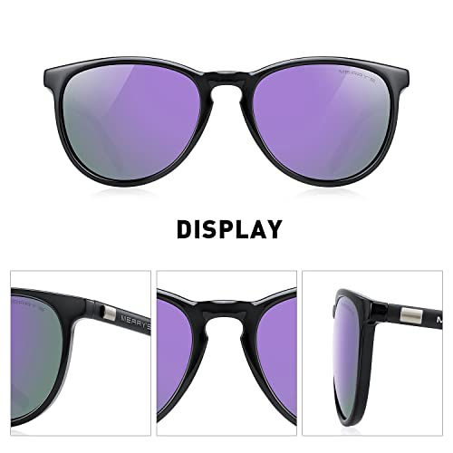 Image of MERRY'S Unisex Polarized Aluminum Sunglasses Vintage Sun Glasses For Men /Women S8286
