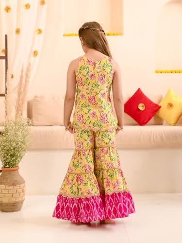 Image of Pspeaches Girls Kurta & Sharara