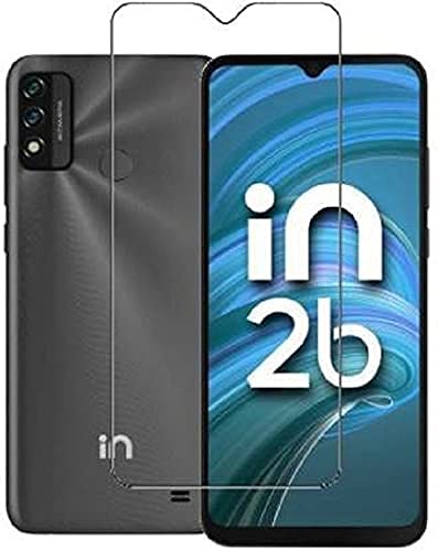 NRSON® Tempered Glass Screen Protector Compatible for MICROMAX in 2B (Except Edge to Edge) and Free Complete Easy Installation kit [Pack of 1 Transparent 2.5D]