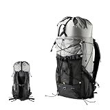 BISINNA Hiking Backpack 25+10L Lightweight Camping Backpack Daypack Ultralight 580g Backpacks for Travel Climbing Backpacking Outdoor for Adults
