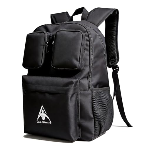 Mochila Casual para Laptop 18 Pulgadas Unisex Negra miniatura 1