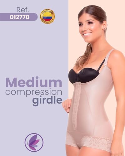 Image of Fajitex Fajas Colombianas Reductoras y Moldeadoras High Compression Garments After Liposuction Full Bodysuit 022770 037770