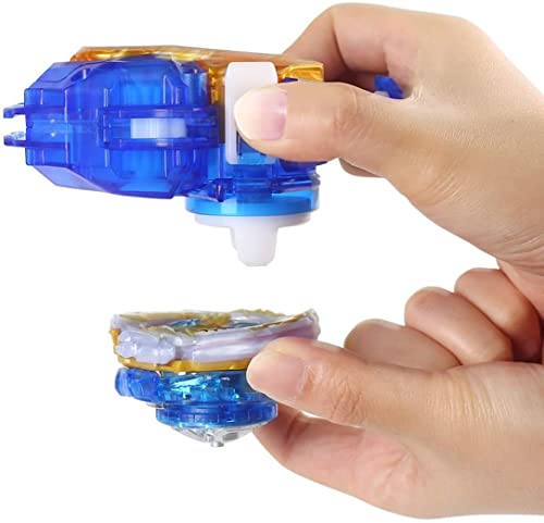 Image of DB Launcher LR Suitable for Left and Right Spins Layer System Blades with Resilient String (Blue)