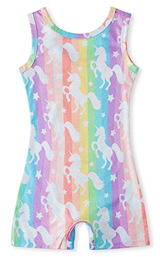 One-Piece Cute Animal Printed Leotards 4-5 Years Old Stage Performance Unitards Bright Pink