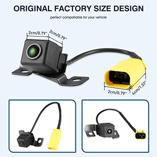 Image of 95760-2P202 Rear View Backup Camera Fit for KIA Fit for Sorento 2011 2012 2013, Reversing Parking Assist Camera Replaces 592-267 957602P000 957602P201