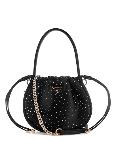 Bolso bandolera GUESS Elsie Pouch negro con diseño versátil para diario