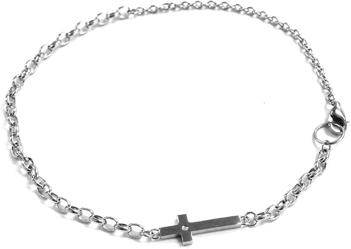 Amazon ブレスレット アンクレット 2way仕様 ダイヤモンド 刻印 可能 サージカルステンレス クロス 十字架 モチーフ メンズ レディース プレゼント Close To Me ペアアクセサリー 単品 Sbr11 039ba Large ブレスレット 通販 Amazon ブレスレット アンクレット 2way仕様 ダイヤモンド 刻印 可能 サージカルステンレス クロス 十字架 モチーフ メンズ レディース プレゼント Close To Me ペアアクセサリー 単品 Sbr11 039ba Large ブレスレット 通販