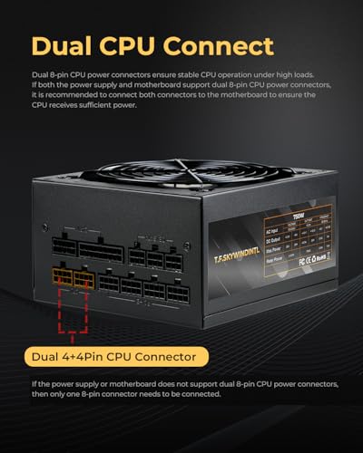 Fuente de Poder Modular 750W 80 Plus Gold ATX miniatura 6