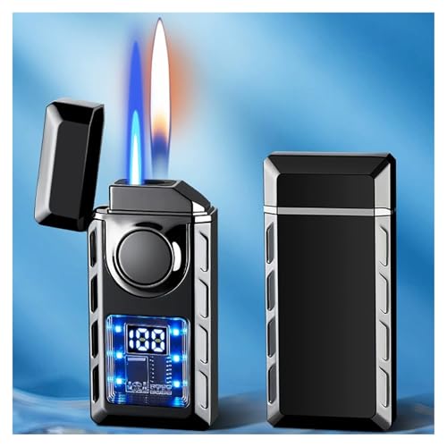 Encendedor inteligente activado por voz con llama dual miniatura 1