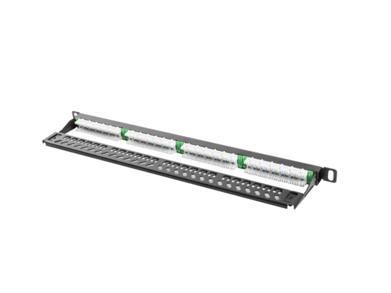 LANBERG Patch Panel PPU5-0024-B 24 Porte CATEGORIA 5E 19 0.5U Nero