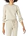 Produktbild Amazon Essentials Weicher Plissiertem Schulter-und Rundhalsausschnitt Pullover, Beige, XS