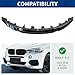 XPHAZZ F15 Front Lip Compatible with (2014-2018) BMW X5 F15 M-Sport Model ABS Gloss Black Air Splitter Bumper Spoiler