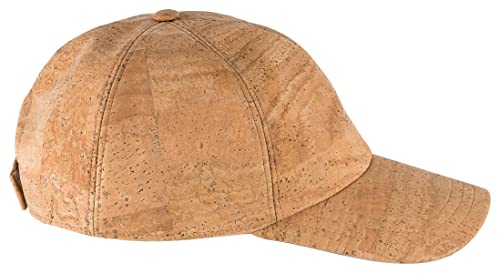 Casquette de baseball tendance en liège | Casquette Snapback | Casquette | Naturel et durable | liège du Portugal | Marron ou beige - Marron - Taille Unique Cover
