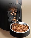 Faroro Automatic Cat Feeder, 4L Cat Feeder Automatic with Timer, Portion Control & 10s Voice Recording, 1-6 Meals for Cats & Small Dogs (Black) - Image 6