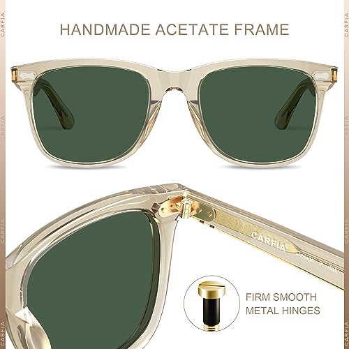 Miniatura 7 de Carfia Gafas De Sol Polarizadas Para Hombre Uv400 Protección Exterior Conducir Golf