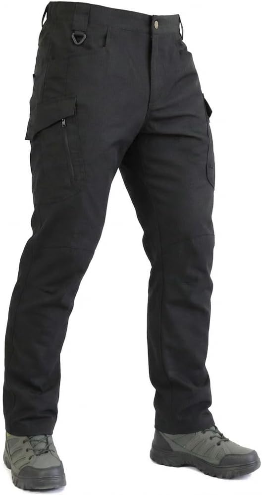 Men's Tactical Cargo Pants Durable Cargo Work Pants with Quick-Dry Fabric,EDC Work Hiking Pant Outdoor Hunting Appare
