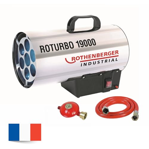 Roturbo 19000 Générateur d'air chaud Chauffage Gaz Multicolore