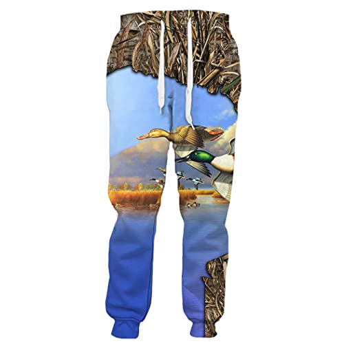 Pantalon de jogging Harajuku anti-décoloration imprimé 3D coupe hip-hop confortable 36-41
