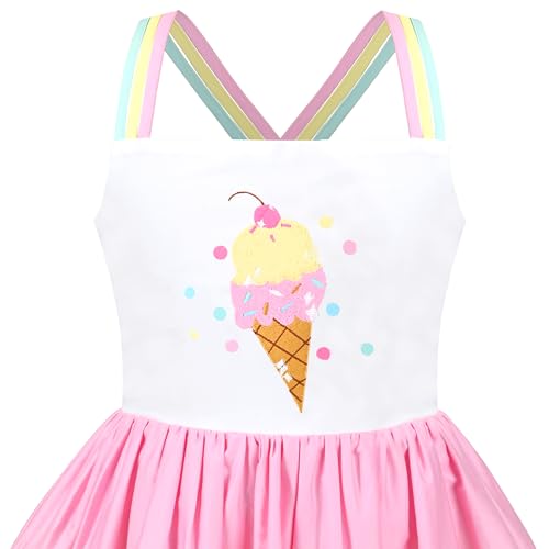 Sunny Fashion Girls Dress Ladybug Polka Dot Bow Tie3