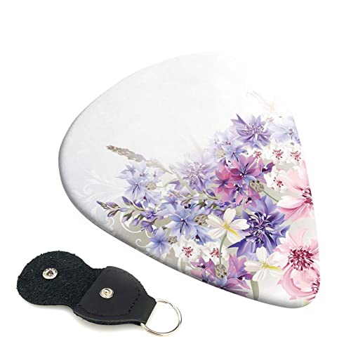 Floral Swirls Lot de 6 médiators pour guitare acoustique, guitare électrique, basse, ukulélé – fins, moyens et épais. - Les Beatles, Paul McCartney, John Lennon, RIngo Starr, George Harrison Floral Swirls Lot de 6 médiators pour guitare acoustique, guitare électrique, basse, ukulélé – fins, moyens et épais.