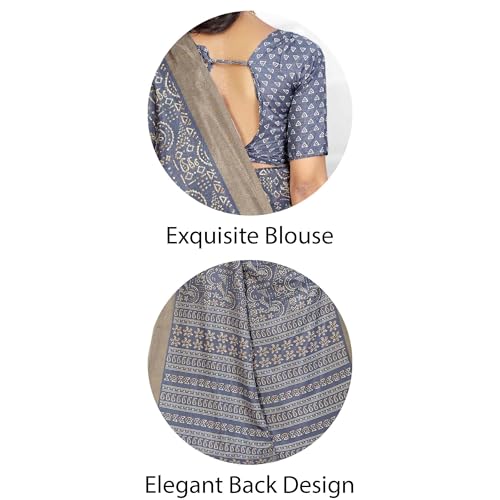 Image of Vimla Women's Kanjivaram Silk Uniform Saree and Unstitched Blouse Piece | Office School Uniform Saree For Women | Sari for Women