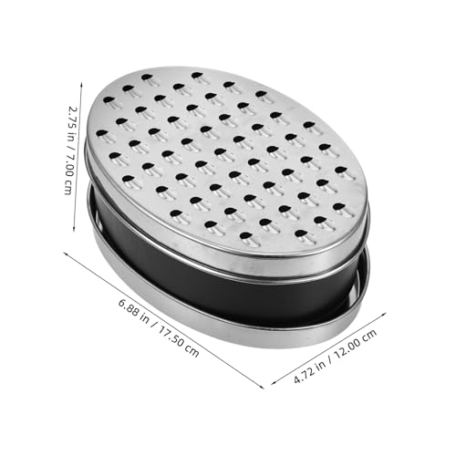 Rallador con contenedor de acero inoxidable y diseño ergonómico miniatura 2