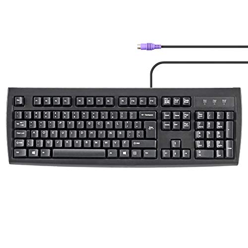 Perixx Periboard-107Dv Wired Ps2 Full-Size Keyboard - 5.9Ft Cable - Dvorak Layout #TOP13