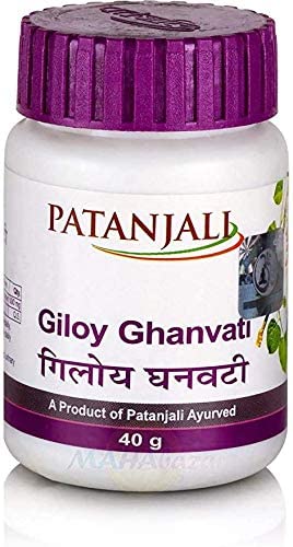 Patanjali Giloy Ghan Vati - 40Gm Pack Of 5 #TOP4