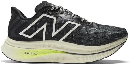 New Balance Women's FuelCell SuperComp Trainer V2 Running Shoe, Black/Thirty Watt, 8 Wide | Image 2
