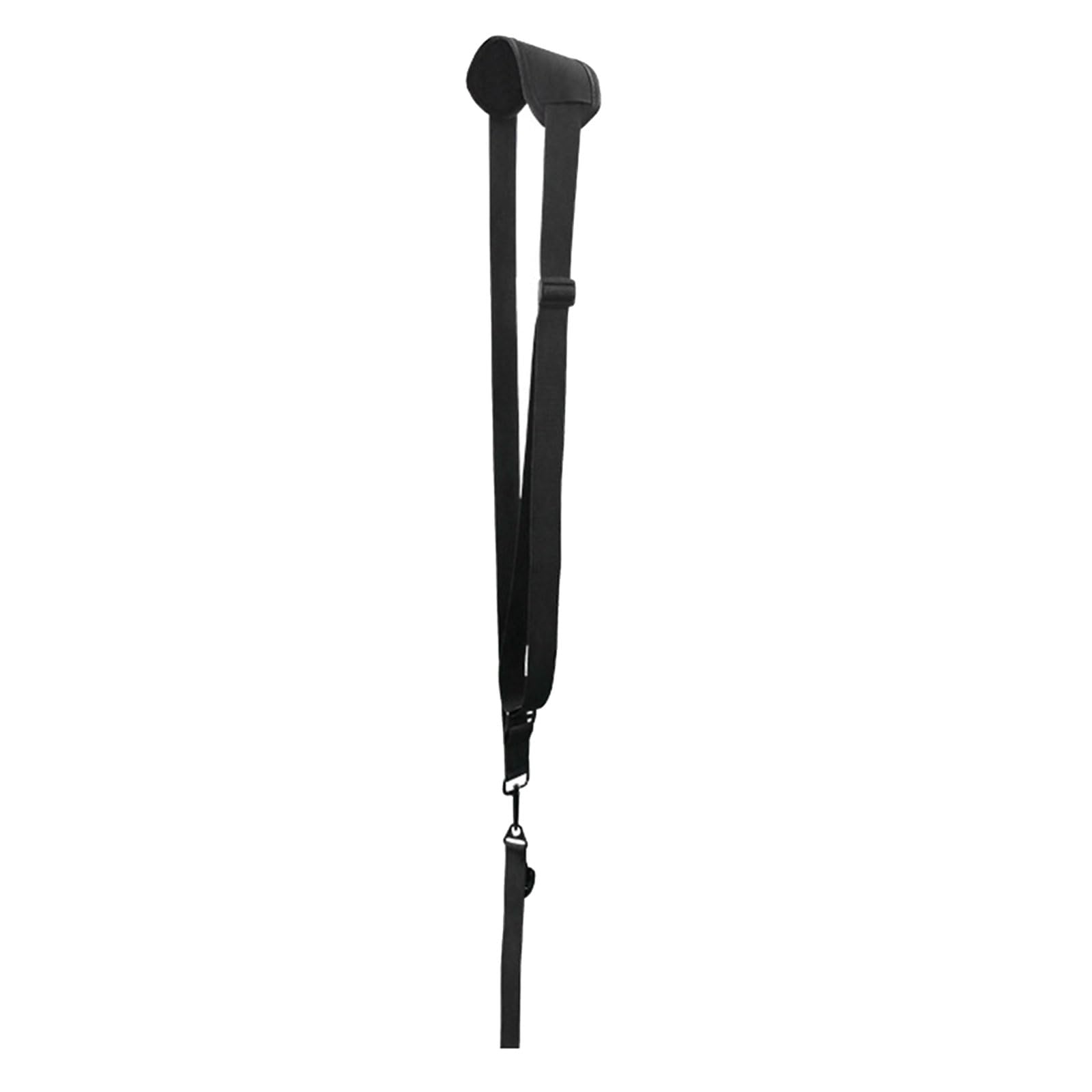 Msioytog Black Fit Adjustable Trimmer Shoulder Belt Trimmer Strap Easy Release Brush Cutter Harness Antislip Brush Cutter Shoulder Harness