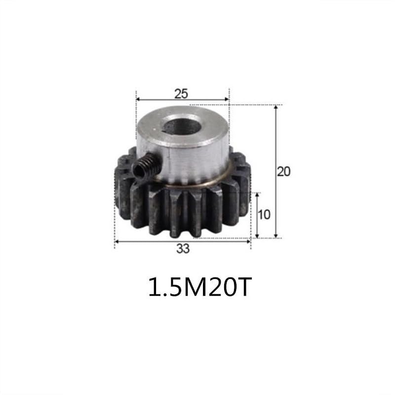 TMP1105 1PC 1.5M Gear Rack/Straight Teeth Rack Steel Side Fixing Hole Harden+1pc 1.5M 20 Teeth Hole6/8/10/12/14/15/16 (Color : 1.5M20T hole15, Guide Length : 15X20 1000mm)