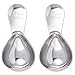 RSVP International Endurance Coffee Scoop,Silver, Pack of Two