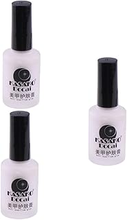 HAPINARY 3pcs Nail Polish Latex Liquid Tape Anti-overflow Glue Pink