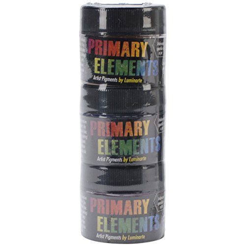 Luminarte Primary Elements Artist Pigments, 10ml, Empress, 3 Per Package