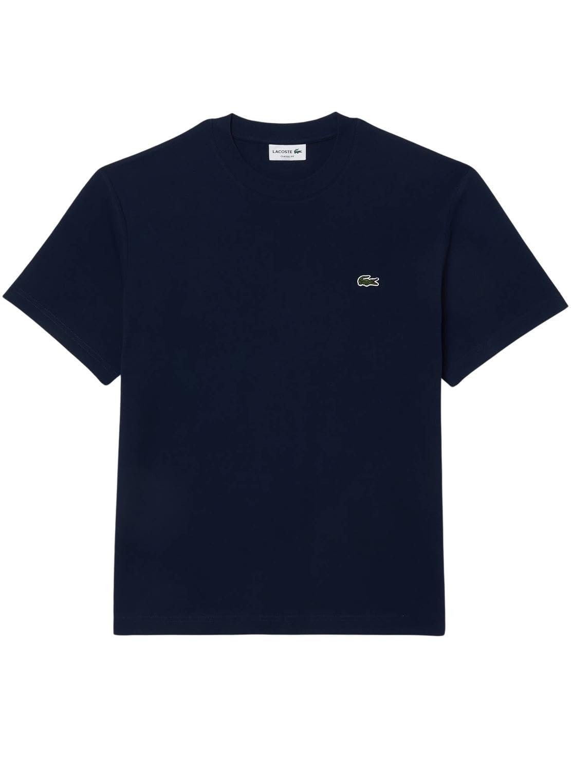 Lacoste Coton T-​Shirt pour Homme Marine S