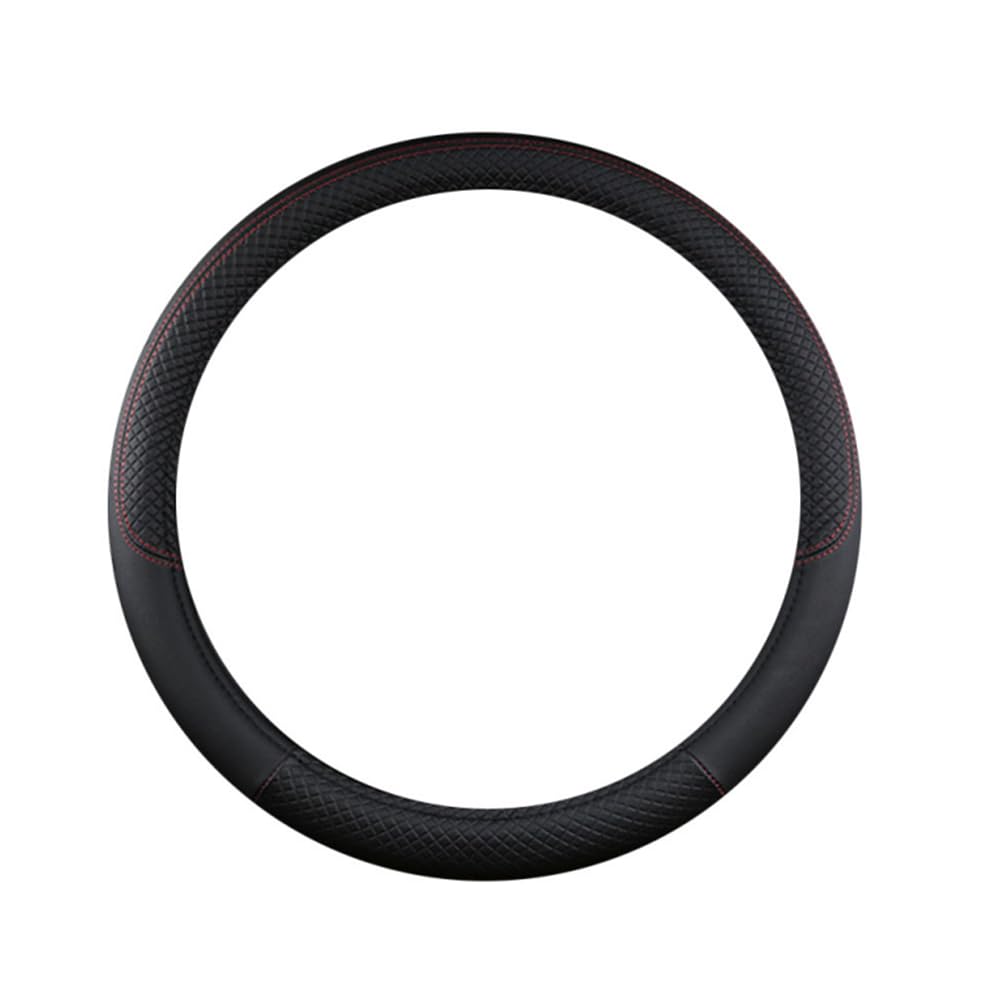 ALDLDA Car Steering Wheel Cover for Toyota 86/GR86 2022-2025 ZN6/ZC6, Microfiber Leather Anti-Slip Auto Wheel Protector, Breathable Sporty Grip, Automotive Interior Upgrade,O-Black