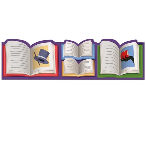 Bordure de salle de classe Eureka Once Upon A Dream pour décorer un coin lecture enfant