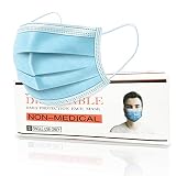 DXLOVER Face Masks, 50 Pack/Box