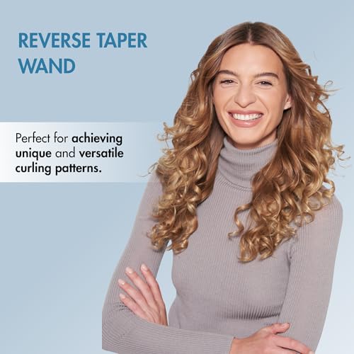 Image of BabylissPRO Nano Titanium Professional Curling Wand For All Hair Types, Reaches 430 Degrees For Long Lasting Curls