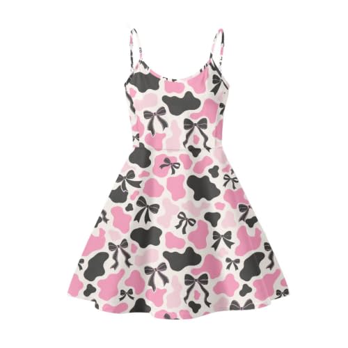 Image of Coloranimal Women's Summer Sleeveless Casual Swing Dresses with Loose Fit Beach Sundress