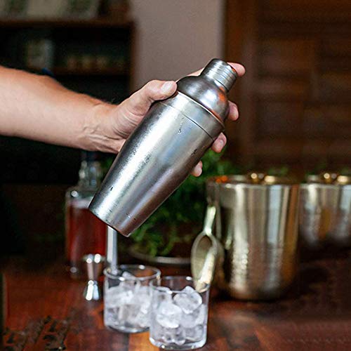 Set Coctelera Kit 6 Piezas Acero Inoxidable 550ml miniatura 2