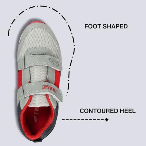 Image of TRASE Boys' Running Shoe for Active Kids | Sport Running & Walking Shoes with Lightweight mesh Upper Eva Sole | All Day Casual Wear
