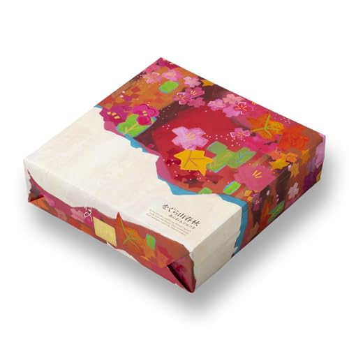 小倉山荘 をぐら山春秋 あられ＆ショコラ 化粧箱(大)のサムネイル