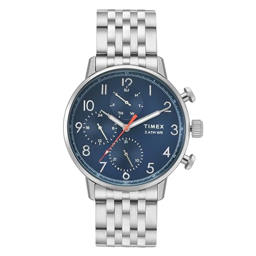 Image of TIMEX Analog Watch for Men with Round Dial & Water Resistant Man's Wrist Watches