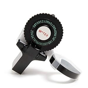 Motex E101 reliëf etiketteerapparaat (zwart)