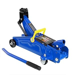 Jack Boss Hydraulic Floor Jack 1.5 Ton 3,300Lbs Car Lift Portable Trolley Jack 360 Degree for Cars Automotive Sedans