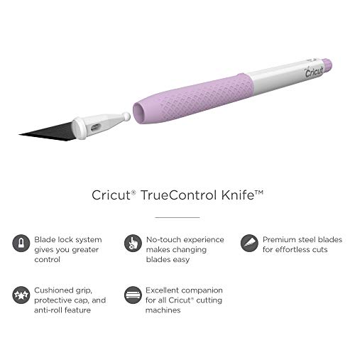 Cricut Truecontrol Knife - For Use As A Precision Knife, Craft Knife, Carving Knife And Hobby Knife - For Art, Scrapbooking, Stencils, And Diy Projects - [Lilac] #TOP3